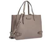 Shopping bag donna in pelle con tracolla regolabile | The Bridge