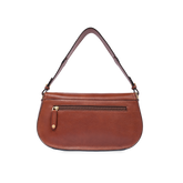 Borsa a spalla in pelle grande con patta frontale - BORSE A SPALLA | The Bridge