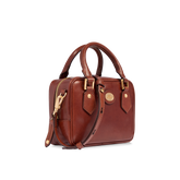 Bauletto in pelle con tracolla removibile - Borse Donna | The Bridge