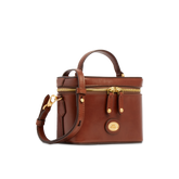 Bauletto in pelle con tracolla removibile - DONNA | The Bridge