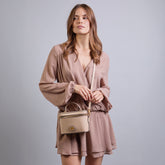 Bauletto in pelle con tracolla removibile | The Bridge