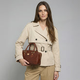 Bauletto in pelle con tracolla removibile | The Bridge