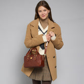 Bauletto in pelle con tracolla removibile | The Bridge