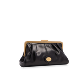 Pochette donna in pelle con chiusura a scatto | The Bridge