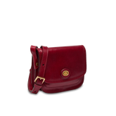 Borsa tracolla in pelle a scomparti small size - Borse a tracolla donna | The Bridge