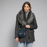 Borsa tracolla in pelle a scomparti small size | The Bridge