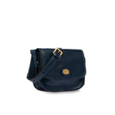 Borsa tracolla in pelle a scomparti small size - Borse a tracolla donna | The Bridge