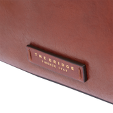 Borsa a spalla in pelle con zip frontale | The Bridge