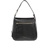 Borsa a spalla in pelle con zip frontale | The Bridge
