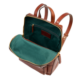 Zaino donna in pelle piccolo con tasca frontale | The Bridge