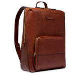 Zaino donna in pelle con tasca frontale - ZAINI DONNA | The Bridge