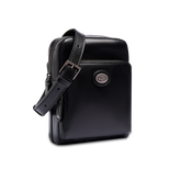 Tracolla in pelle uomo con zip frontale - Story | The Bridge