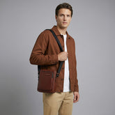 Borsa tracolla in pelle uomo | The Bridge