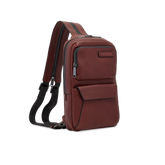 Zaino monospalla in pelle uomo - Zaini da viaggio | The Bridge