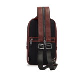 Zaino monospalla in pelle uomo - Zaini da viaggio | The Bridge