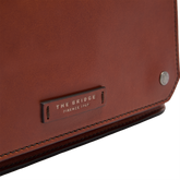 Cartella in pelle uomo con tracolla | The Bridge
