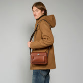 Tracolla in pelle uomo - Tracolle Uomo | The Bridge