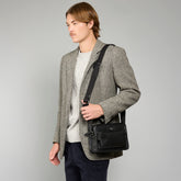 Tracolla in pelle uomo - Tracolle Uomo | The Bridge