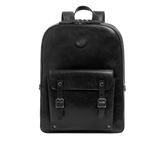 Zaino in pelle porta pc uomo due zip - Zaini uomo in pelle | The Bridge