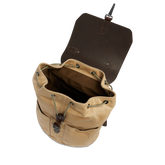 Zaino in pelle e tessuto uomo | The Bridge