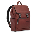 Zaino in pelle uomo con patta frontale - Ludovico Collection | The Bridge