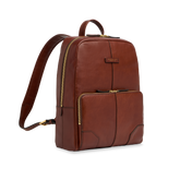 Zaino in pelle porta pc uomo una zip - Zaini personalizzati in pelle uomo | The Bridge