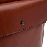 Zaino in pelle porta pc uomo due zip | The Bridge