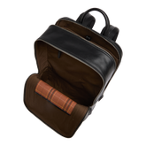 Zaino in pelle porta pc uomo due zip | The Bridge