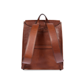 Zaino in pelle uomo con tasche frontali - UOMO | The Bridge