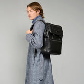 Zaino in pelle uomo con patta | The Bridge