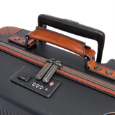 Trolley in pelle e policarbonato cabin | The Bridge