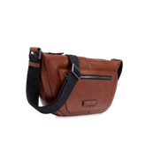 Marsupio uomo in pelle con zip frontale - Marsupi uomo | The Bridge