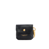 Custodia air pods in pelle - Blu navy/oro - Accessori | The Bridge