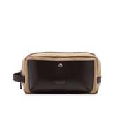 Beauty case pelle e tessuto - Igor Collection | The Bridge