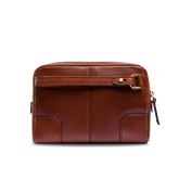 Pochette uomo in pelle con zip - Pochette uomo | The Bridge