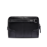 Pochette uomo in pelle con zip - Pochette uomo | The Bridge