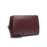 Pouch in pelle da polso con zip medium size | The Bridge