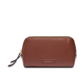 Beauty case in pelle doppia zip - Beauty case da viaggio firmati | The Bridge
