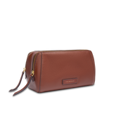 Beauty case in pelle doppia zip - Beauty case da viaggio firmati | The Bridge