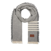 Sciarpa in lana con frange | The Bridge